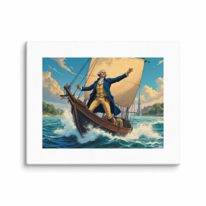 Washington Crossing Paths With History Wall Art 8x10 - Image 3