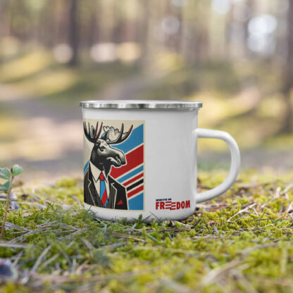 Bull Moose Political Animals Camping Mug - Image 5