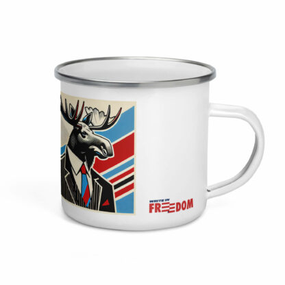 Bull Moose Political Animals Camping Mug - Image 2