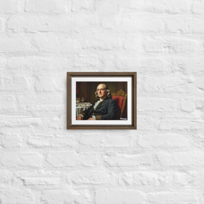 Benjamin Franklin - Influential Americans Wall Art