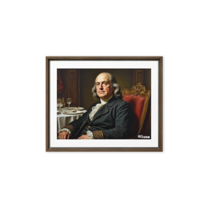 Benjamin Franklin - Influential Americans Wall Art - Image 2