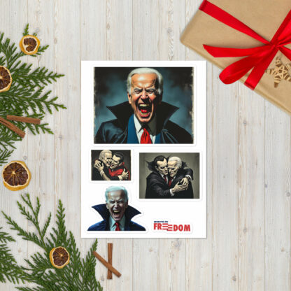 Biden Family Vampire Sticker Sheet - Image 3