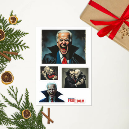 Biden Family Vampire Sticker Sheet - Image 4