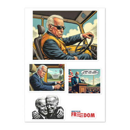 "Uncle" Biden Bus Driver Sticker Sheet