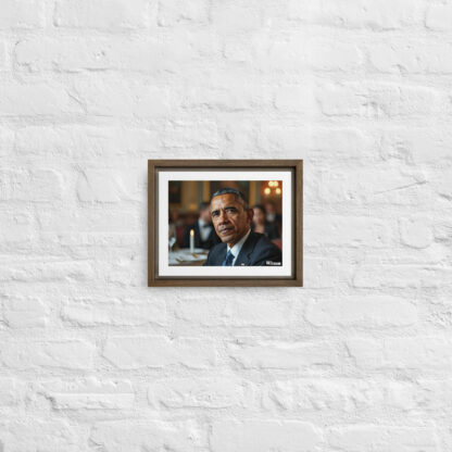 Barack Obama – Influential Americans Wall Art - Image 4